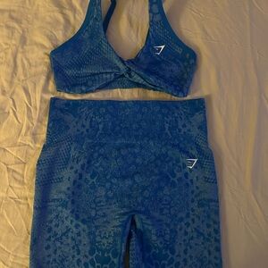 Gymshark Adapt X Whitney set in Blue